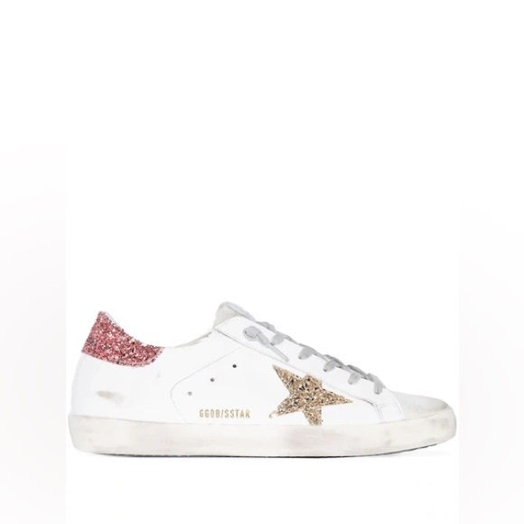 Golden Goose Shoes - Golden Goose - superstar glitter low top sneakers